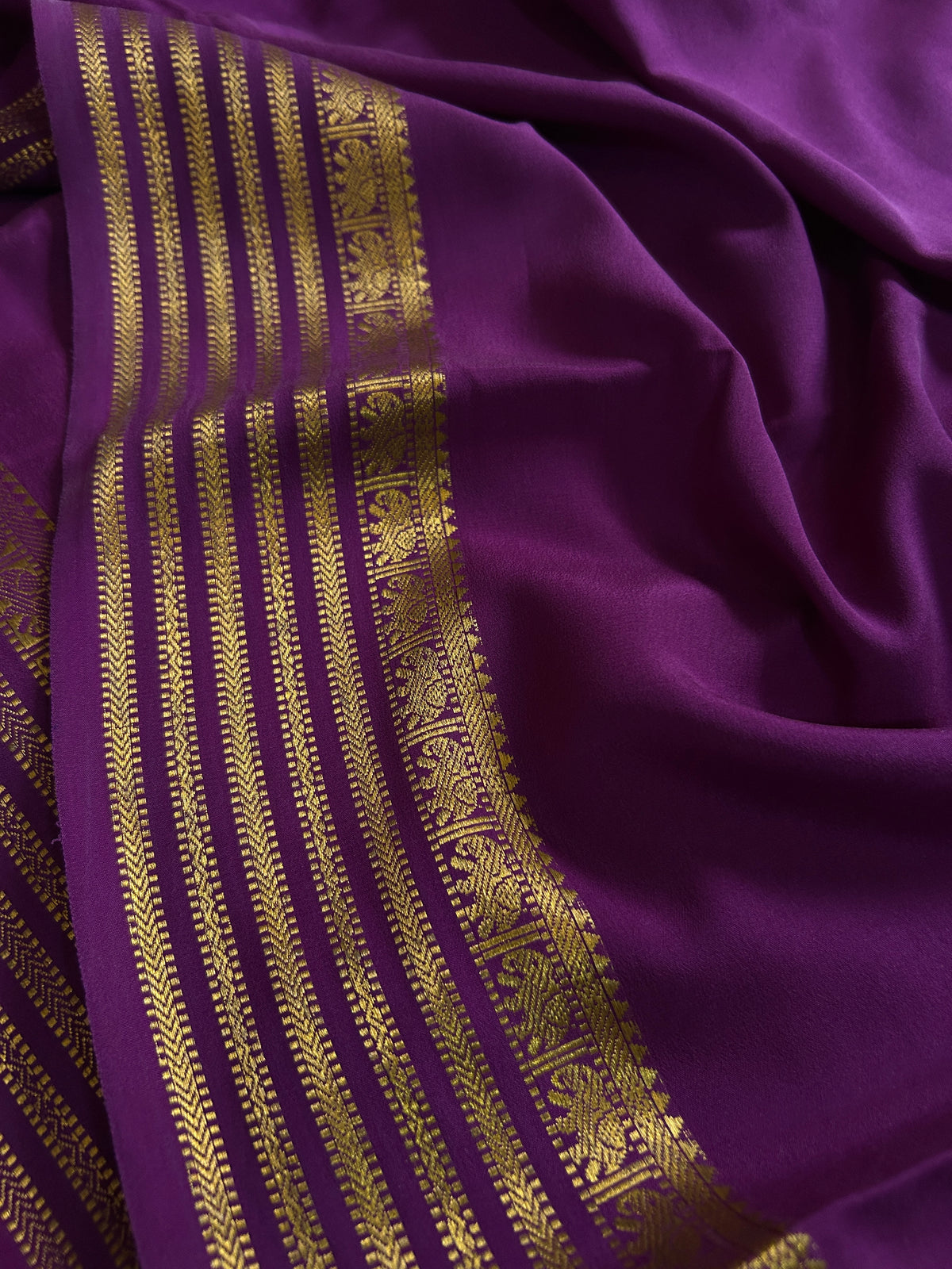 Soujanya : Solid Purple