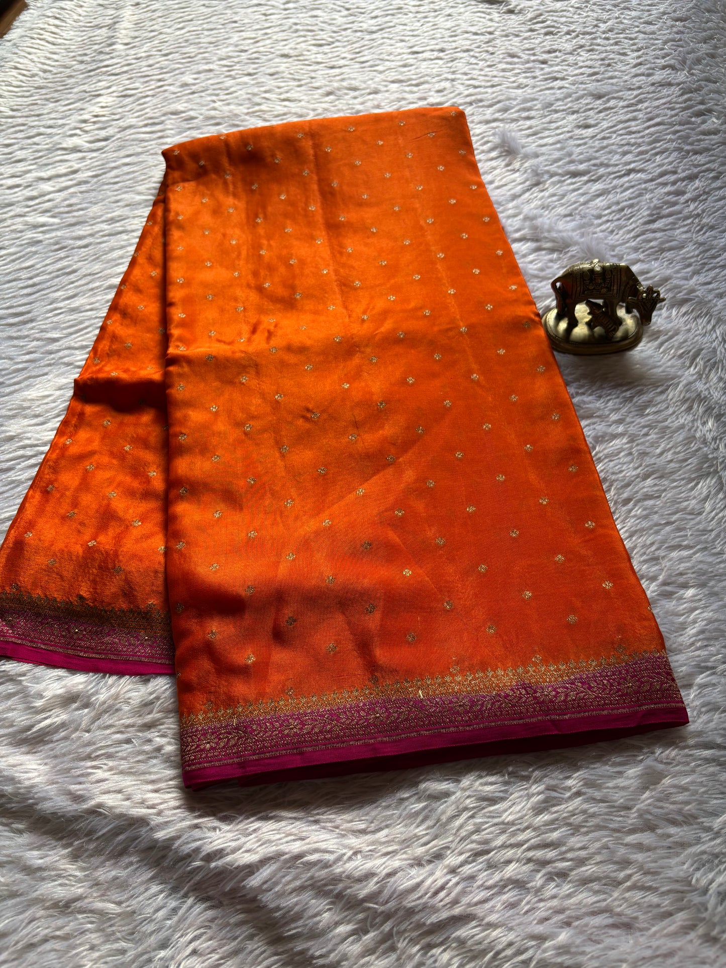 Deepali (2D) : Orange-rani pink