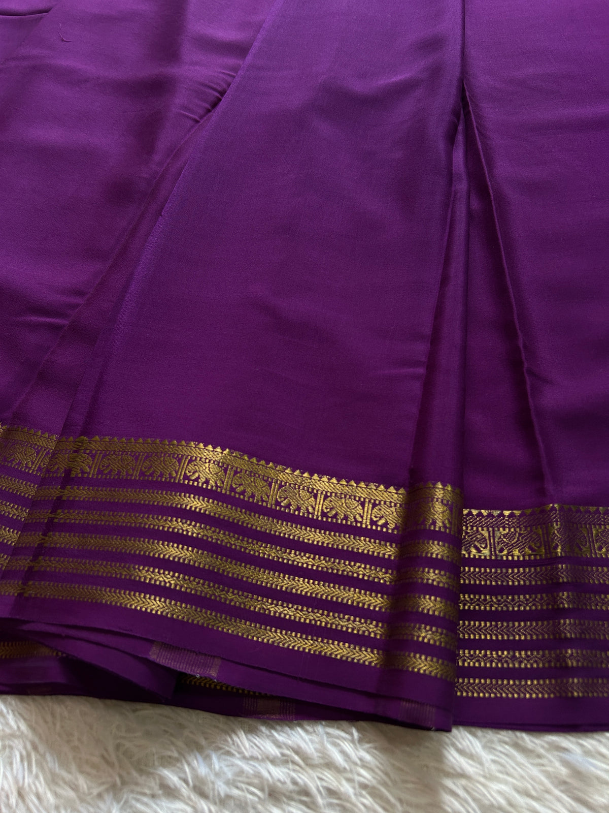 Soujanya : Solid Purple