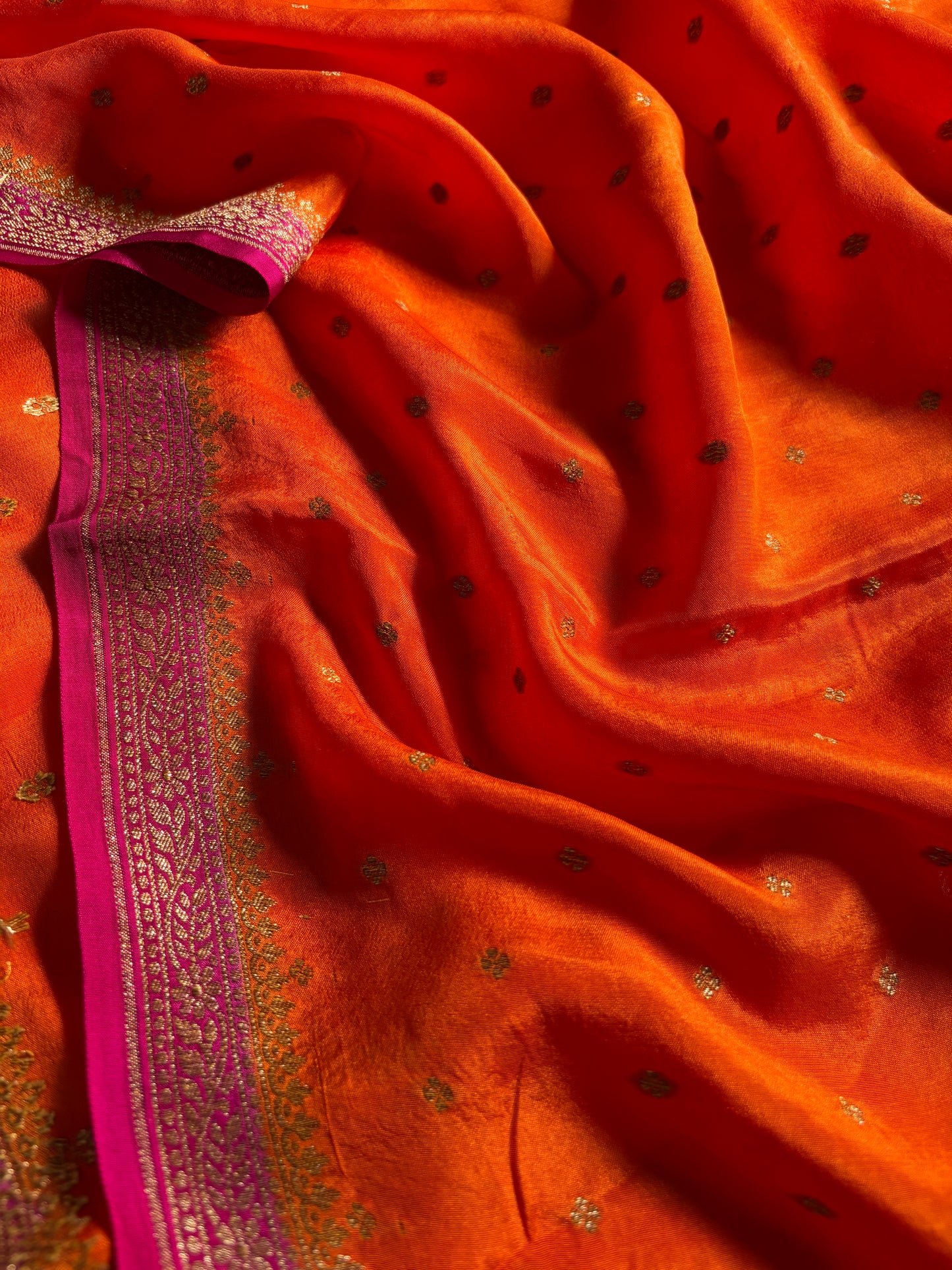 Deepali (2D) : Orange-rani pink