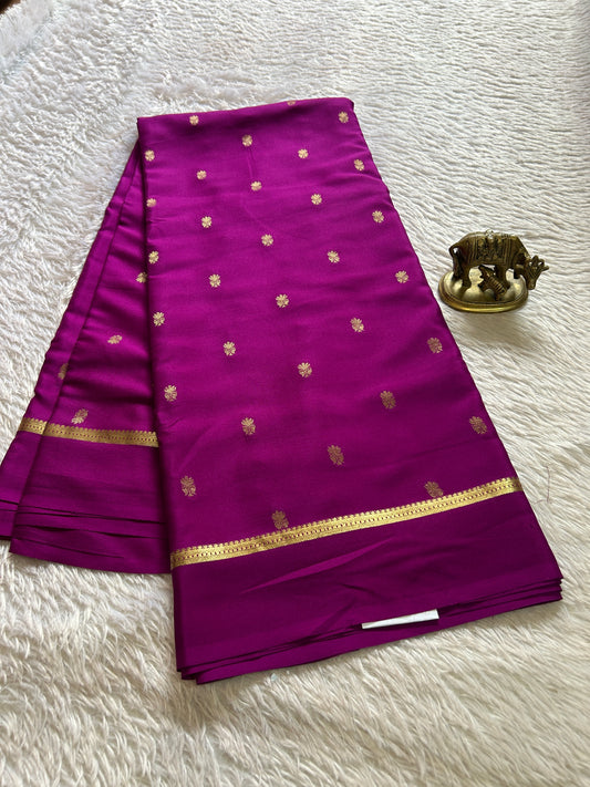Sahana : Solid Dark magenta