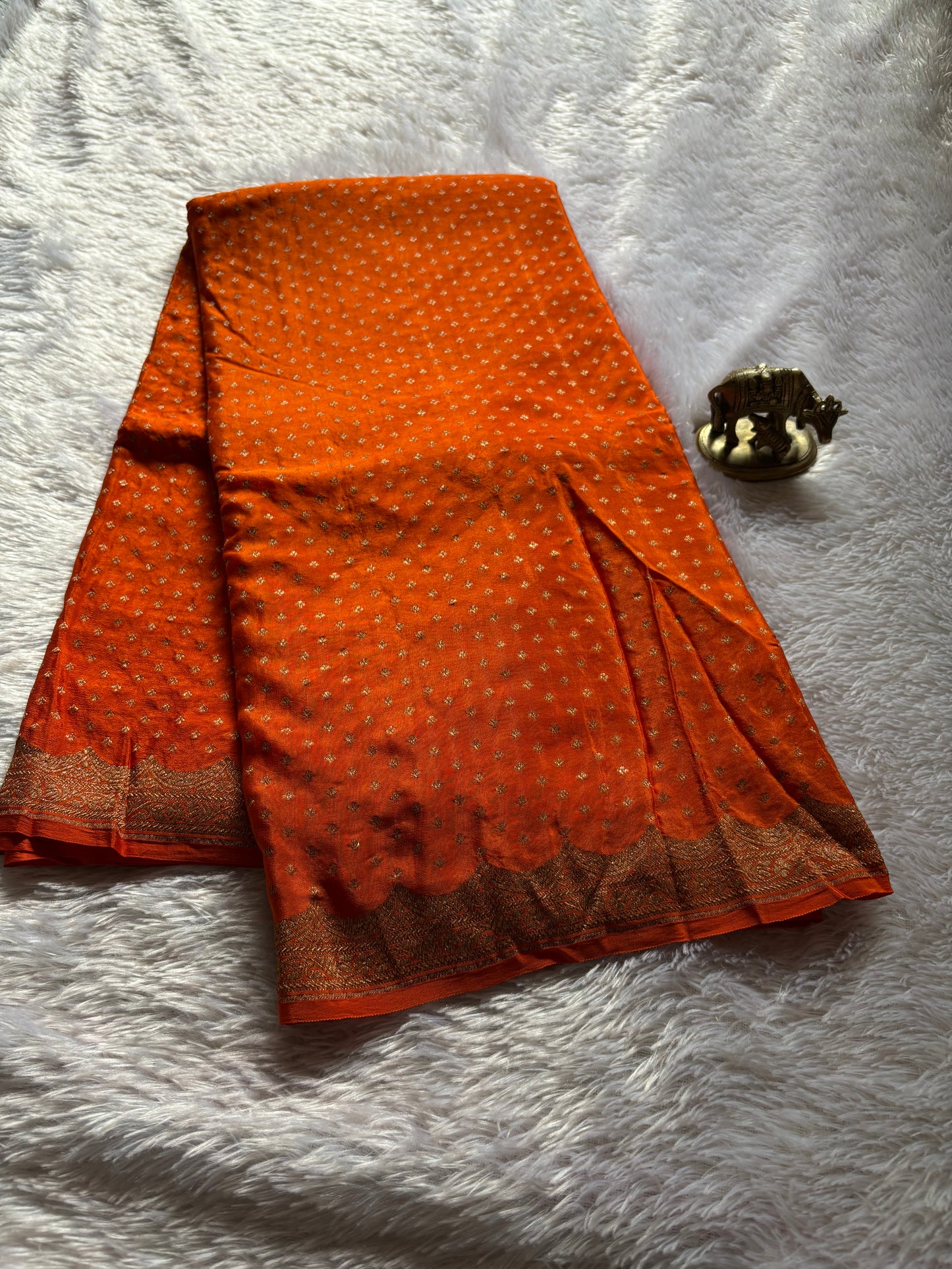 Deepali : Solid Orange
