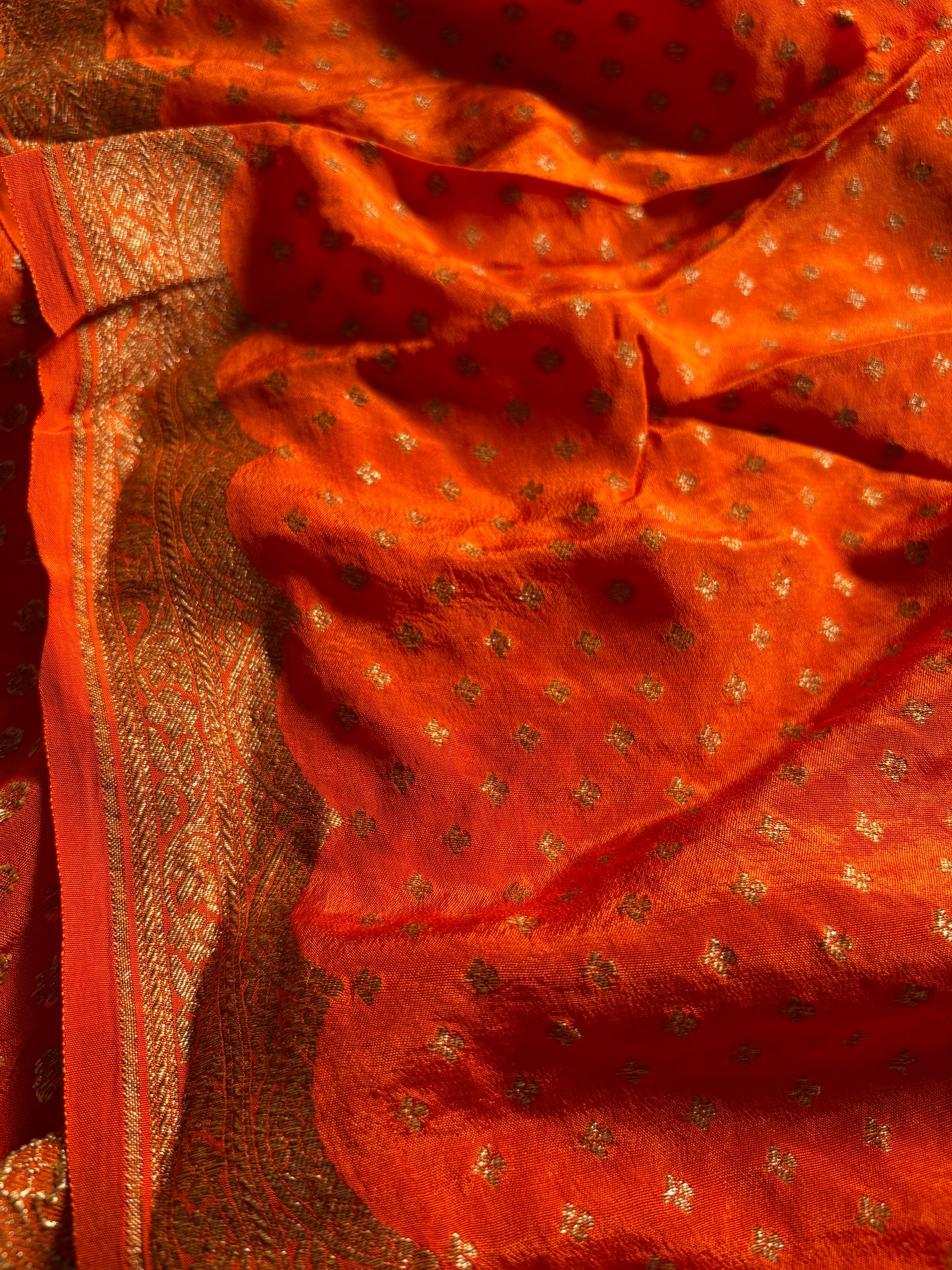 Deepali : Solid Orange