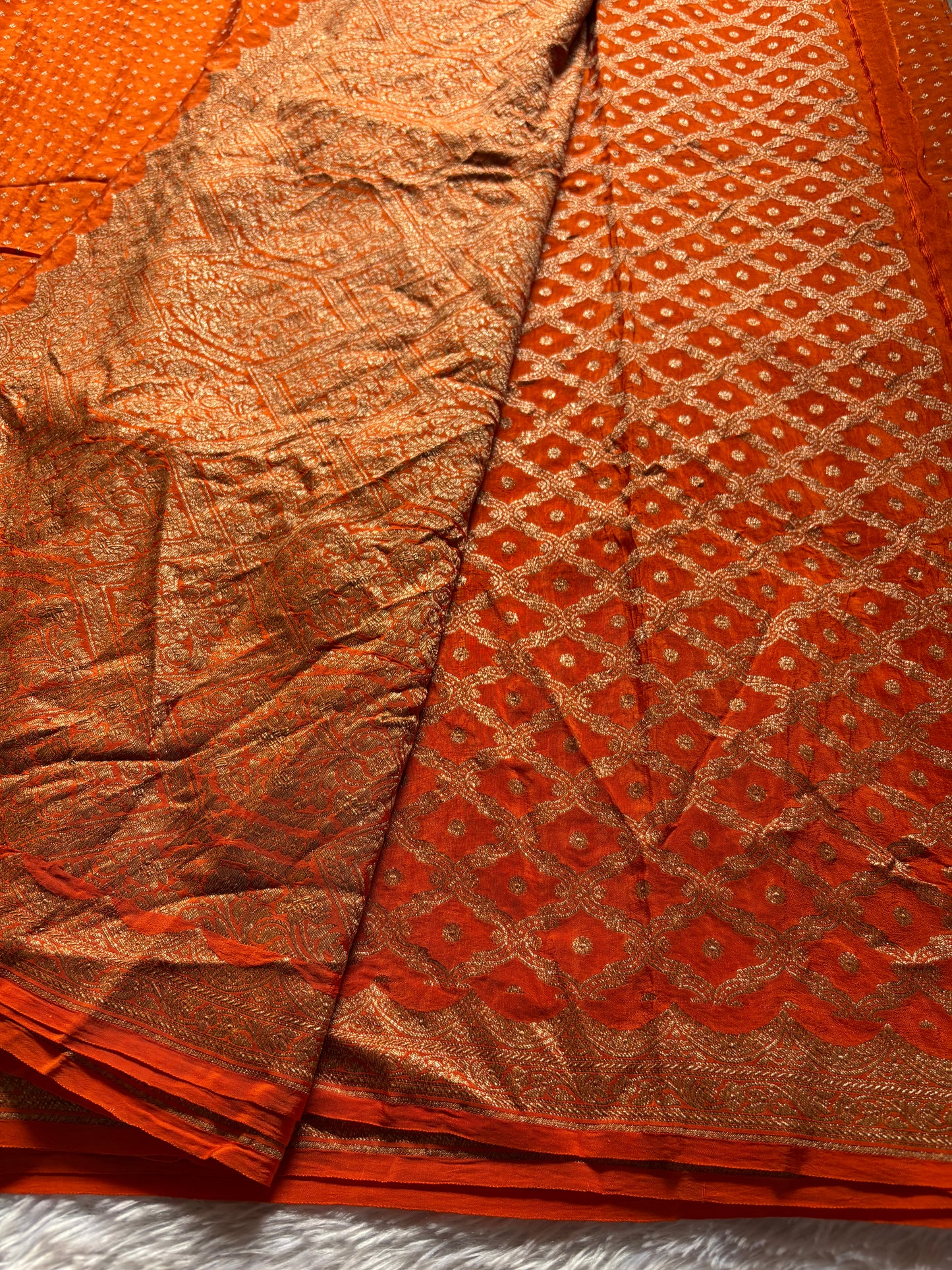 Deepali : Solid Orange