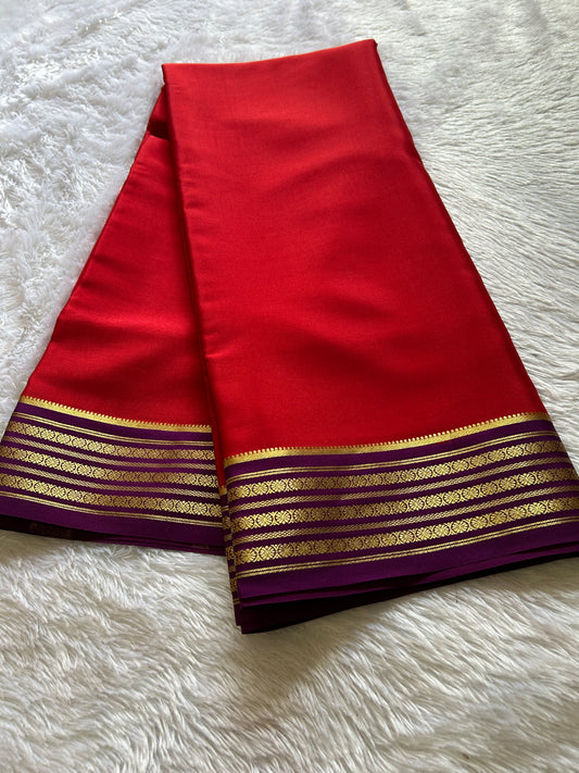 Pushpa (2D) : Red-magenta