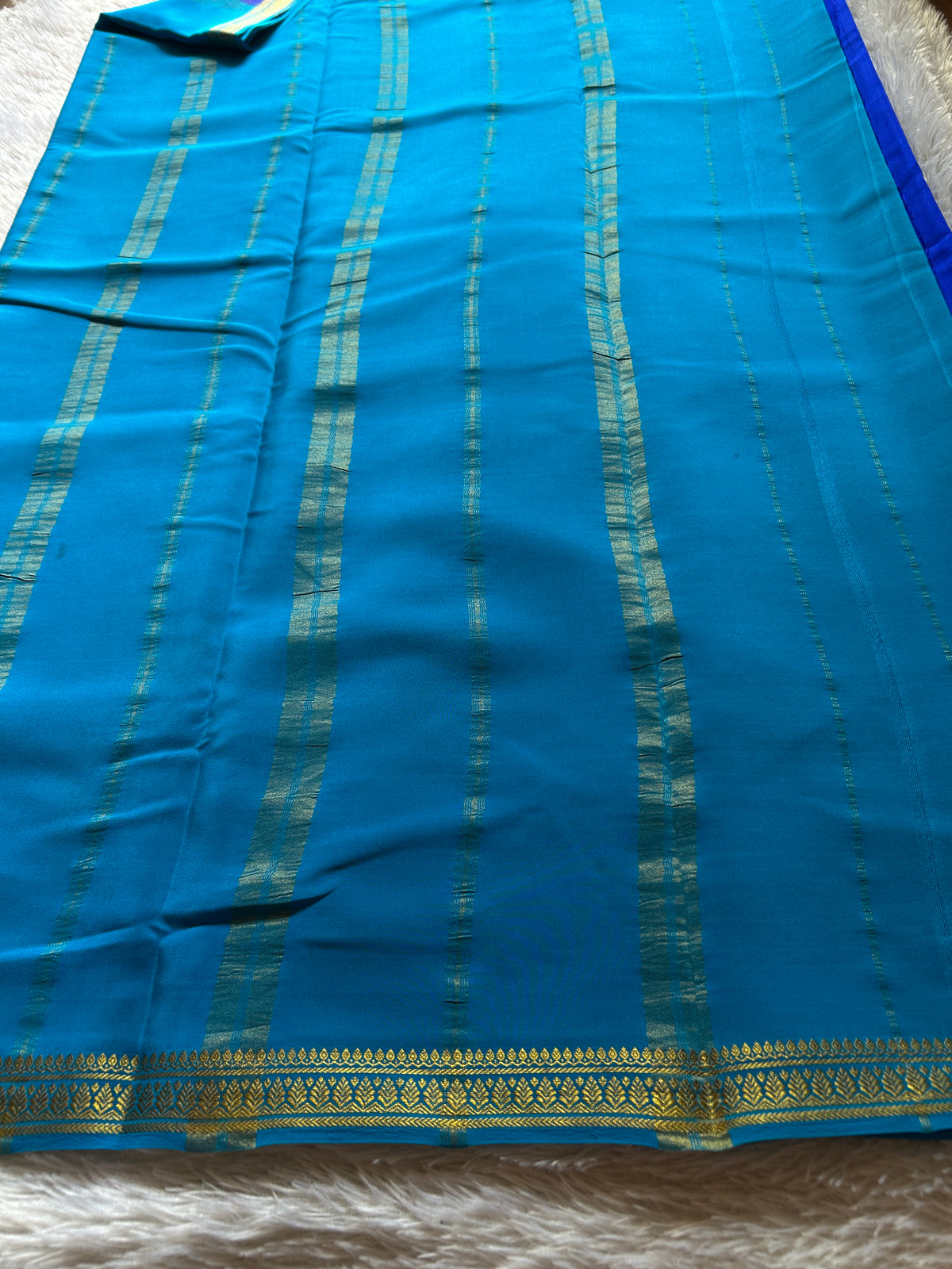 Jyothi (2D) : Royal blue-ananda blue