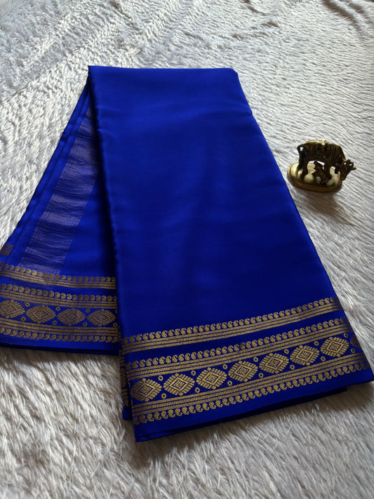 Rashmika : Solid Royal blue