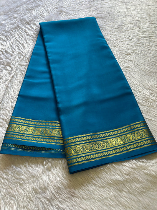 Devika : Solid Ananda blue
