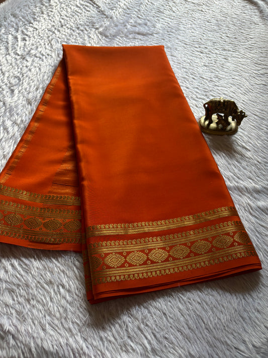 Rashmika : Solid Orange