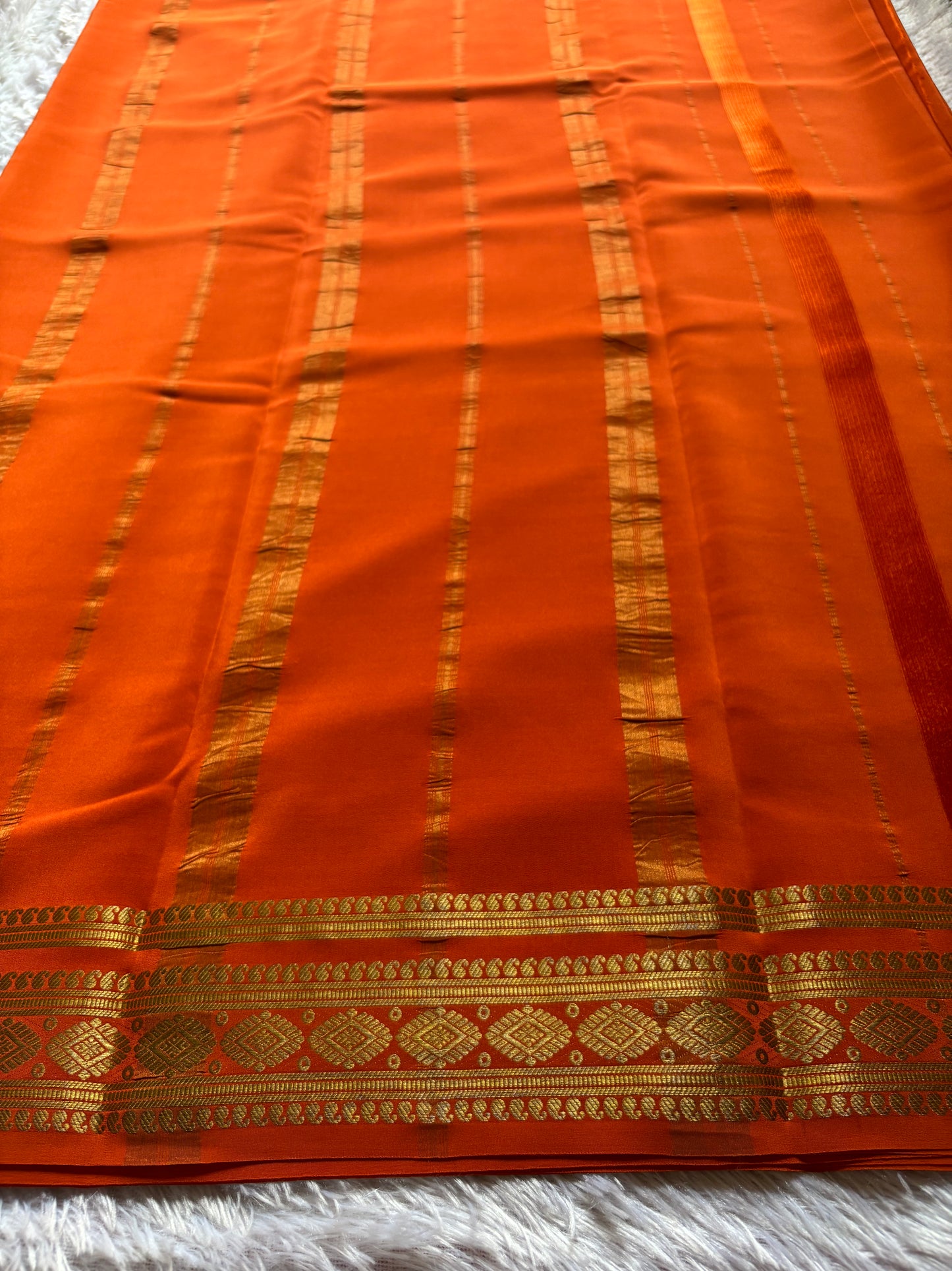 Rashmika : Solid Orange