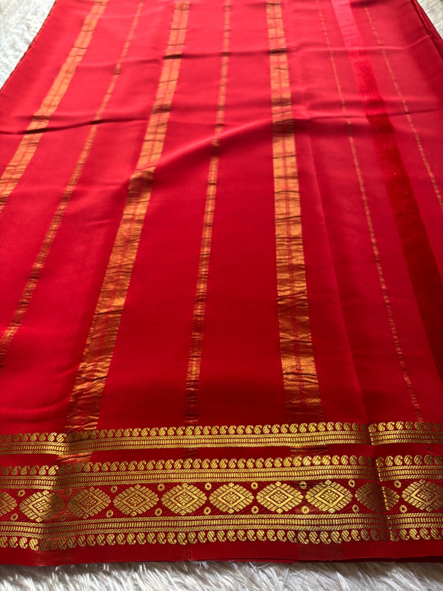 Rashmika : Solid Red