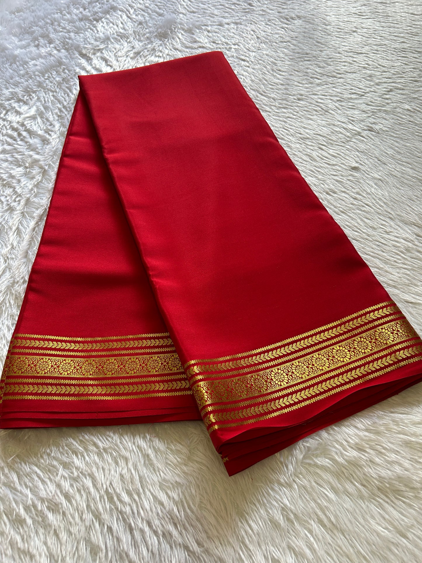 Devika : Solid red