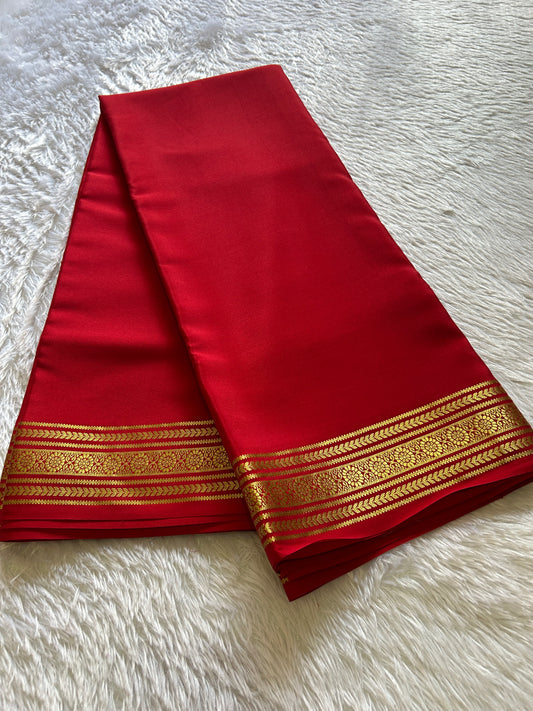 Devika : Solid red