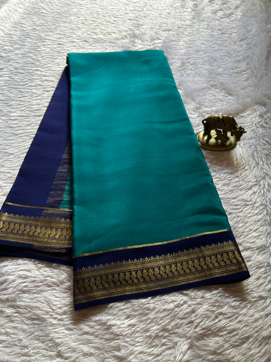 Mayuri (2D) : Teal green-navy blue