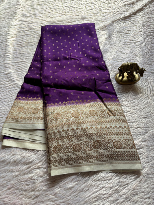 SCB04 (2D) : Purple-off white