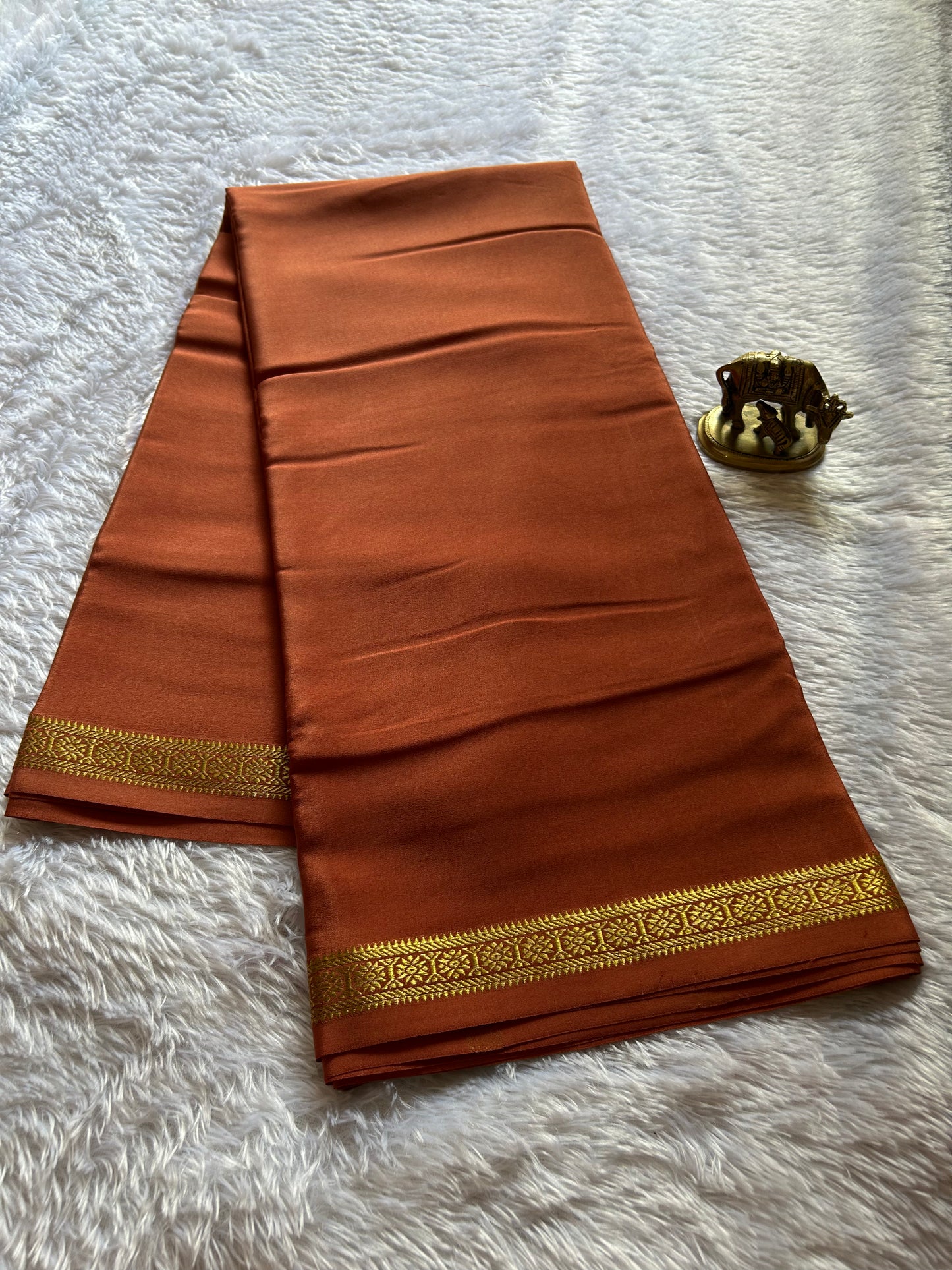 Rudrakshi : Solid Rust brown