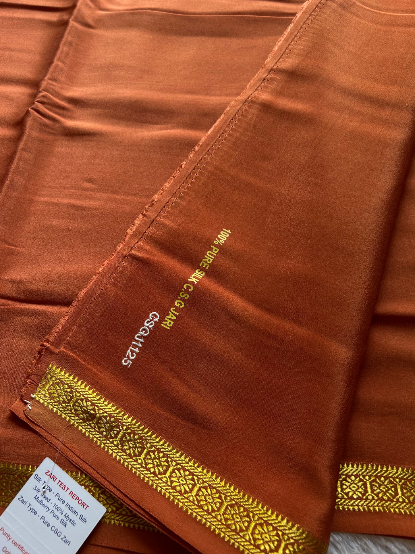 Rudrakshi : Solid Rust brown