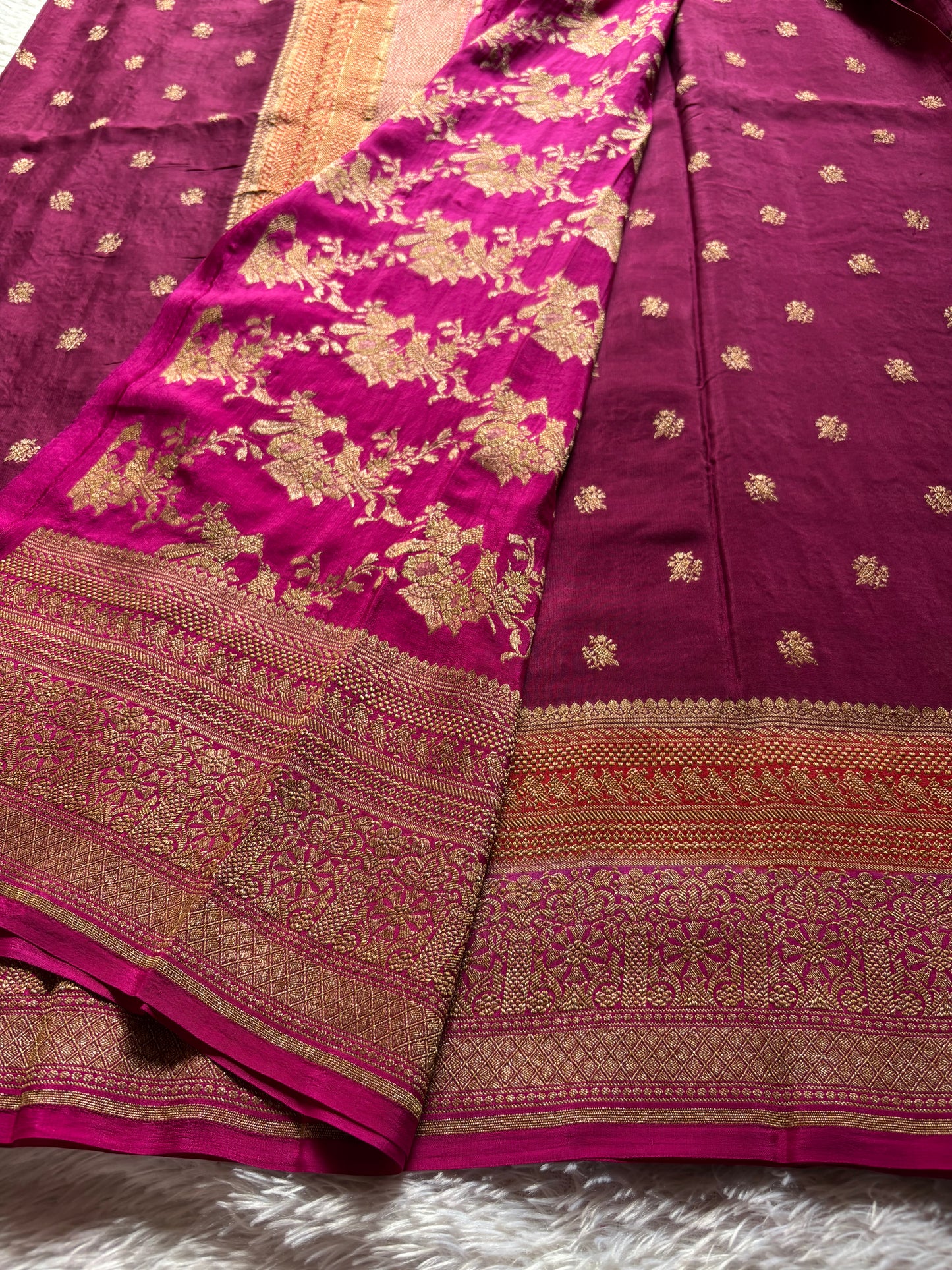 Trishika (3D) : Wine-orange-pink