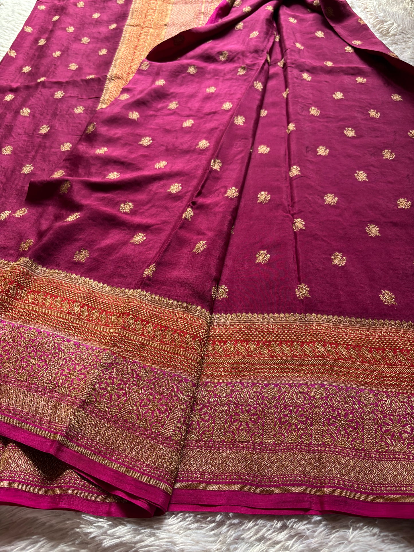 Trishika (3D) : Wine-orange-pink