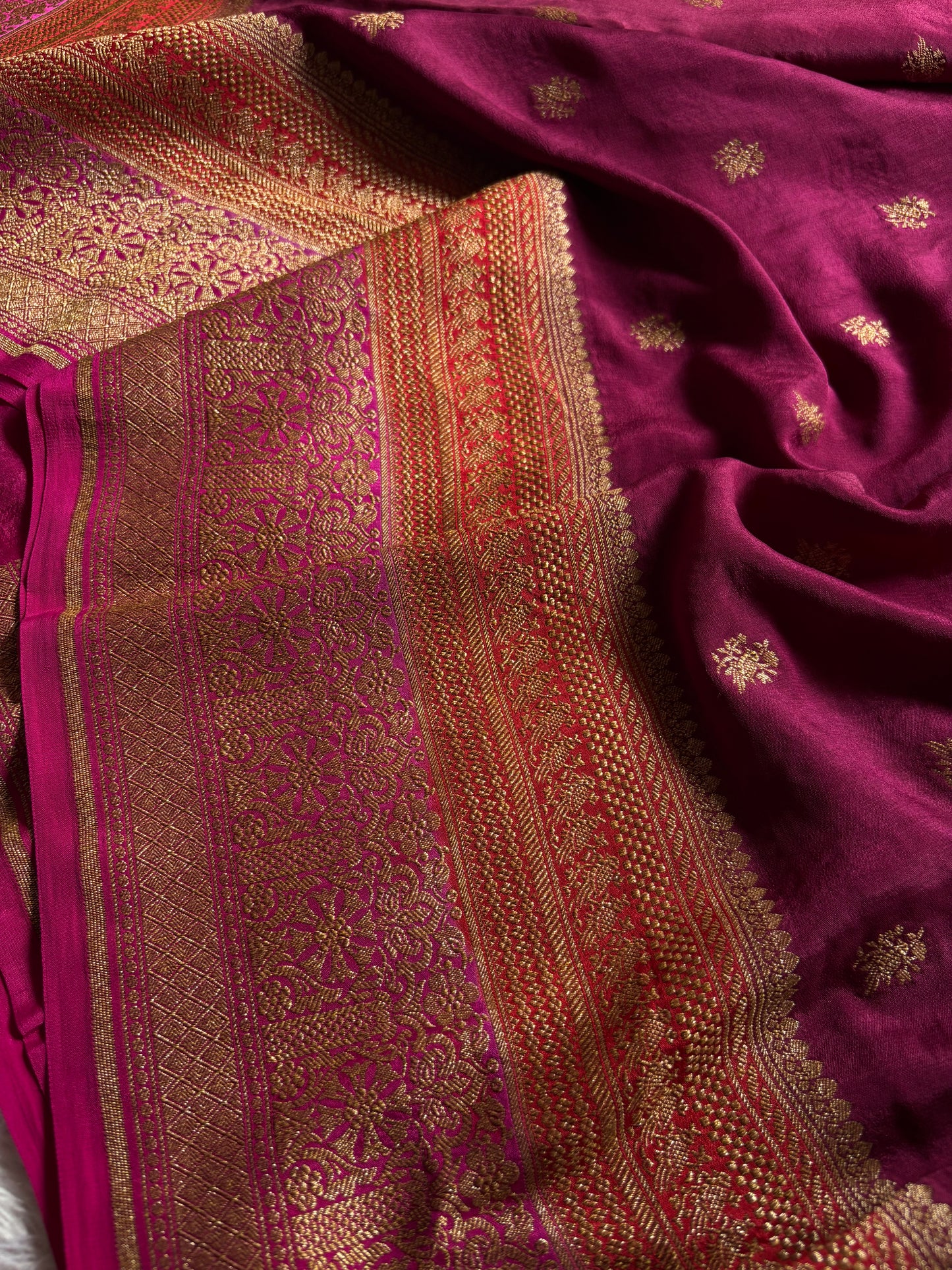 Trishika (3D) : Wine-orange-pink
