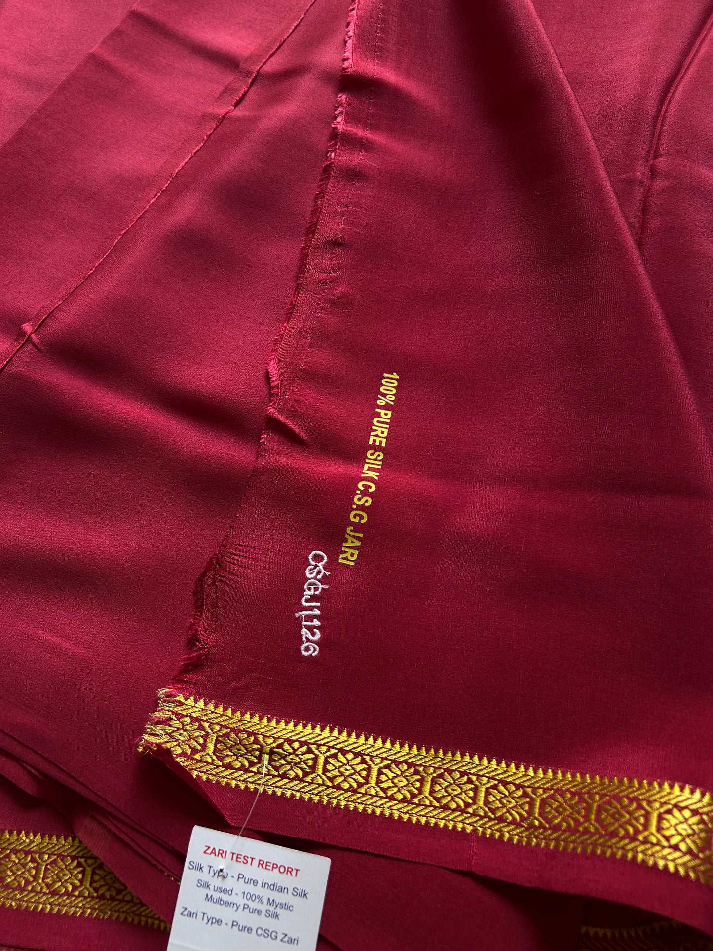 Rudrakshi : Solid Maroon