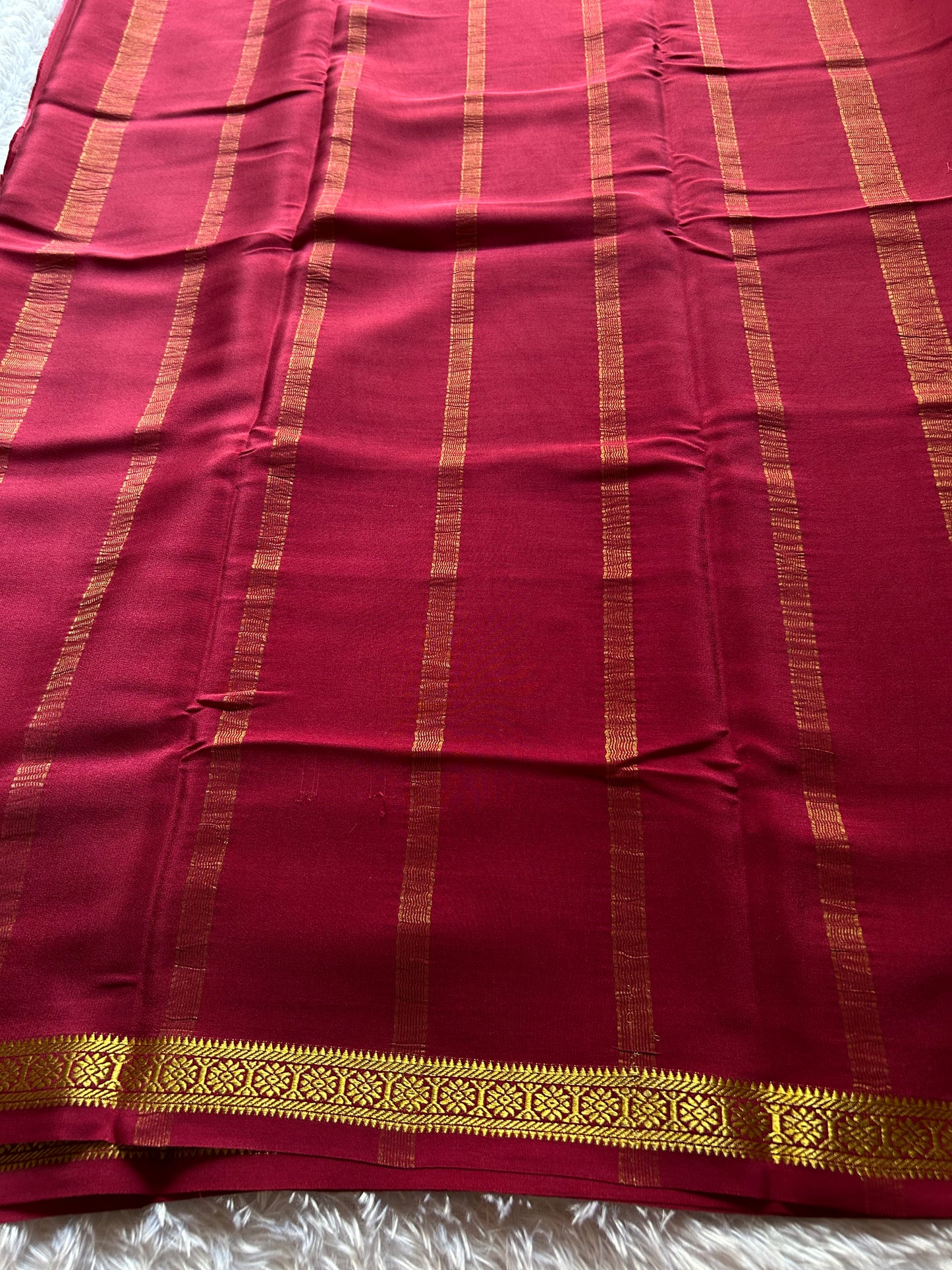 Rudrakshi : Solid Maroon