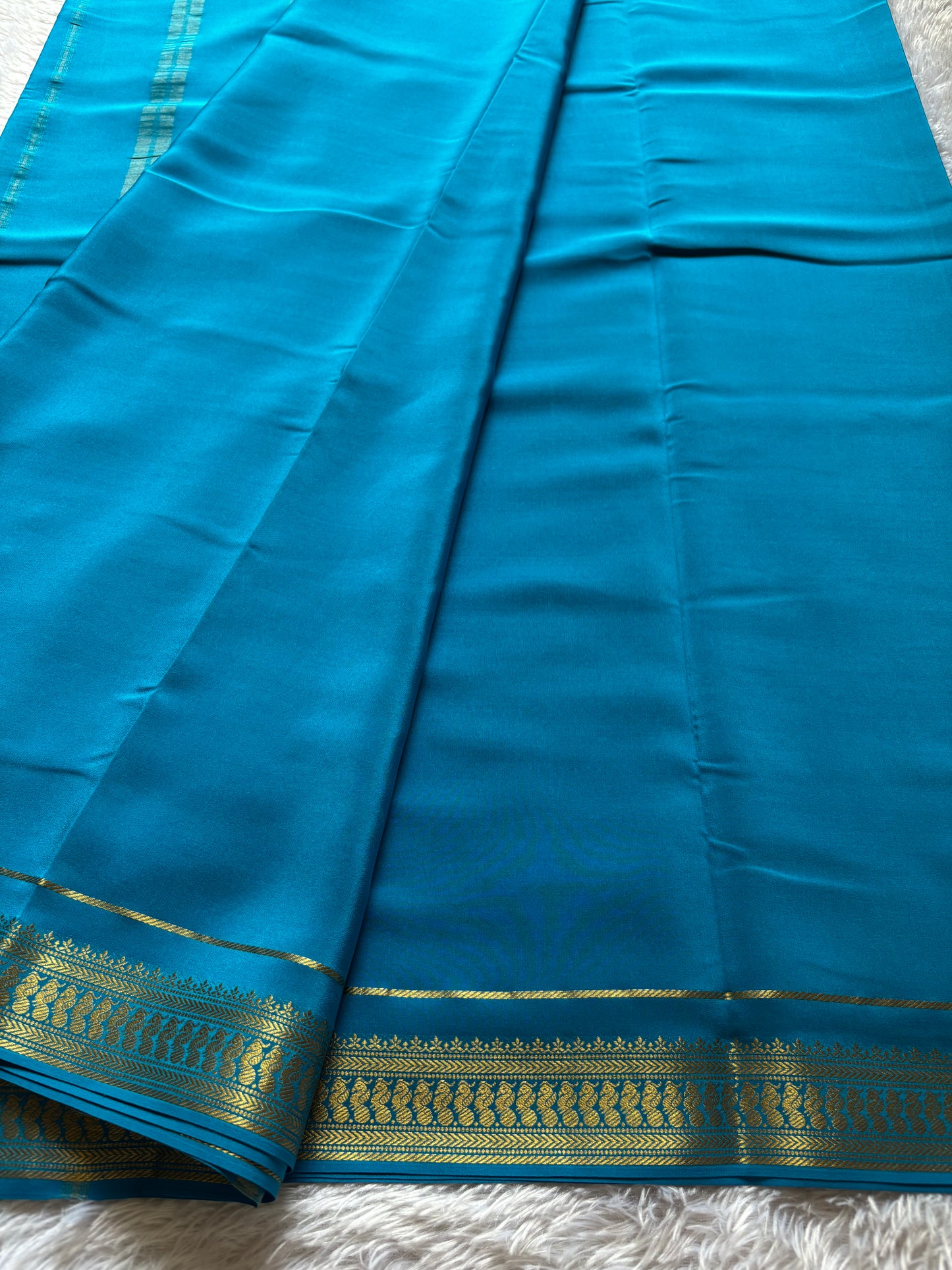 Mayuri : Solid Ananda blue