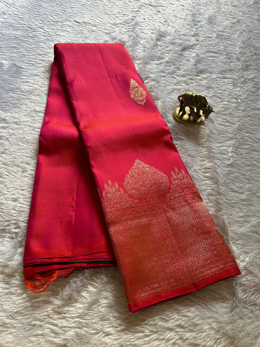 Vydurya : Solid Pinkish red