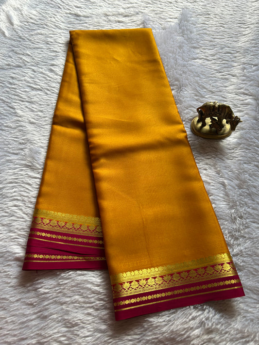 Sushmitha (2D) : Golden yellow-rani pink