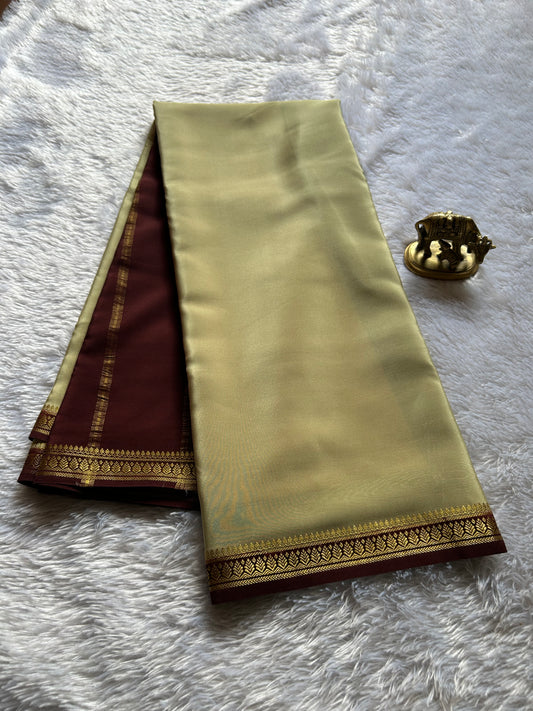 Jyothi (2D) : Beige-chocolate brown