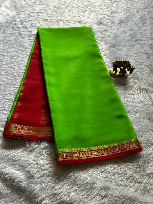 Jyothi (2D) : Parrot green-red