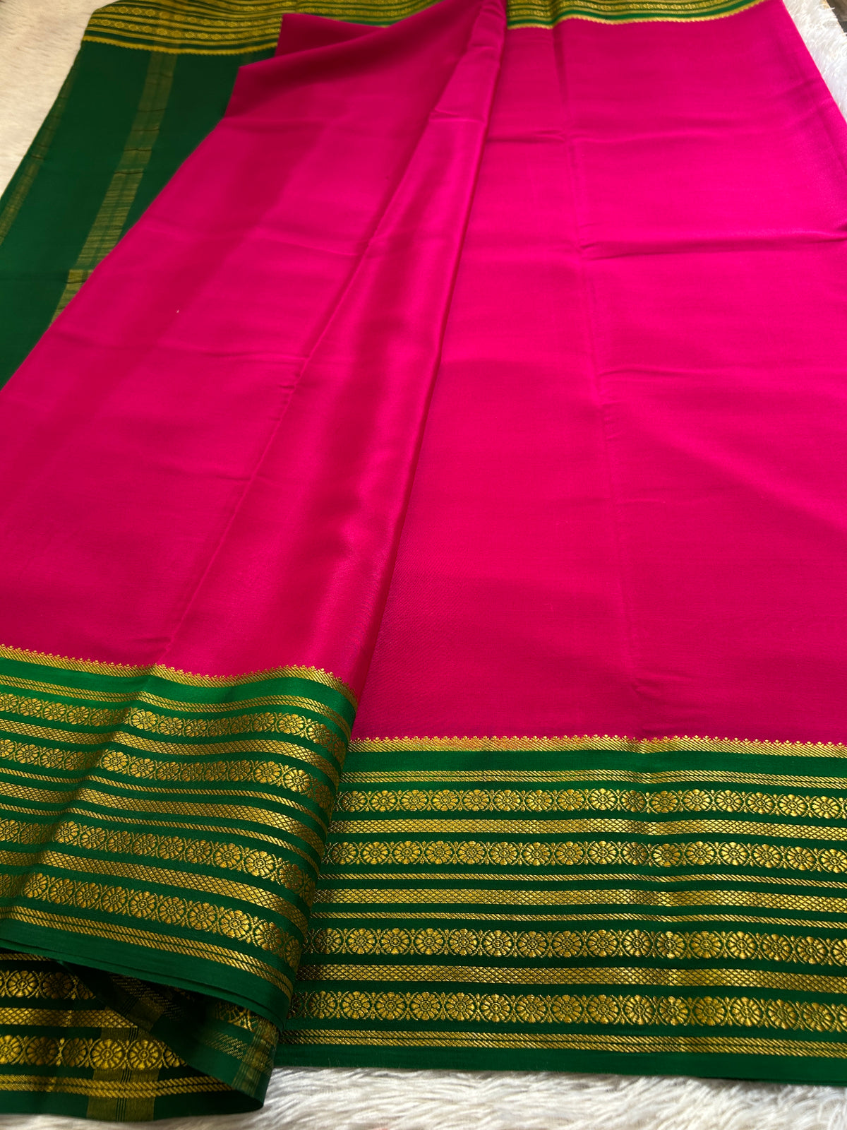 Parimala (2D) : Rani pink-bottle green