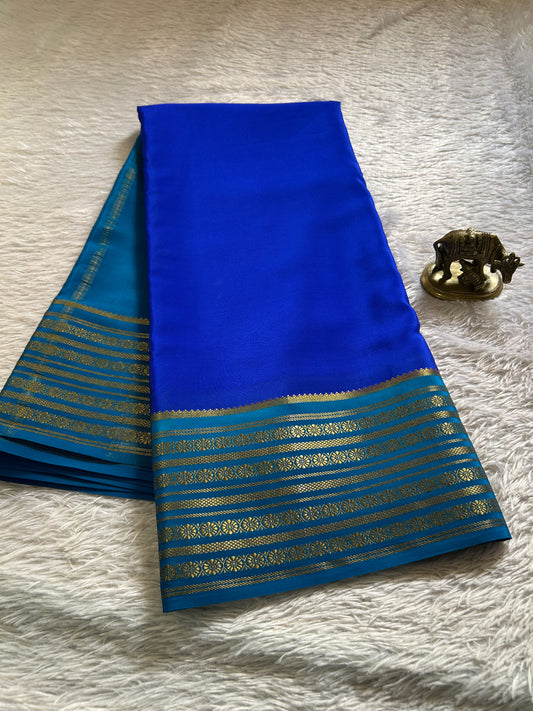 Parimala (2D) : Royal blue-ananda blue