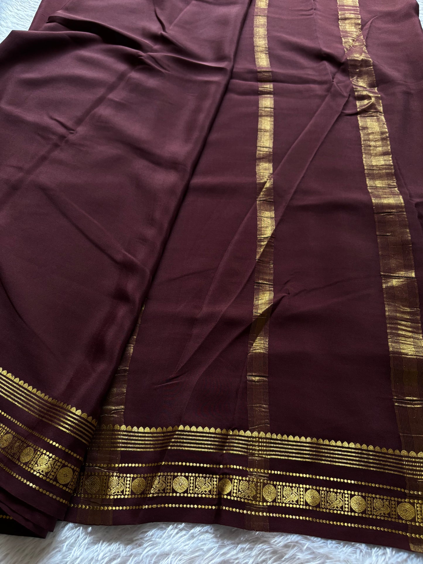 Sunanda : Solid Chocolate brown