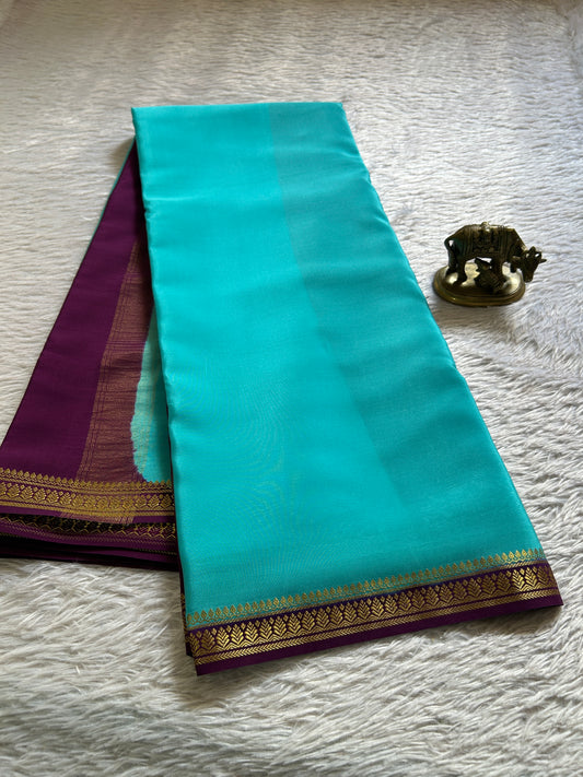 Jyothi (2D) : Sea blue-deep magenta
