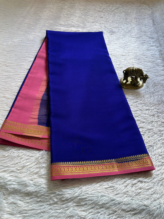 Jyothi (2D) : Dark blue-petal pink