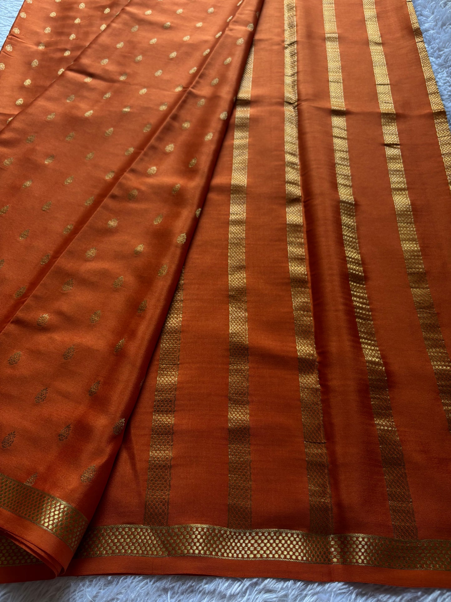 Bhavana : Solid Rust orange
