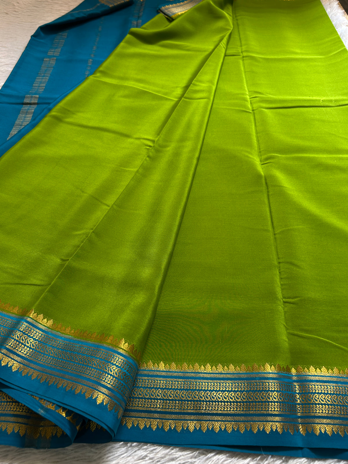 Komala (2D) : Mehendi green-ananda blue