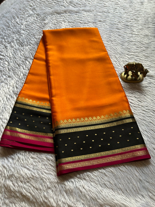 Drishti (3D) : Orange-black-pink