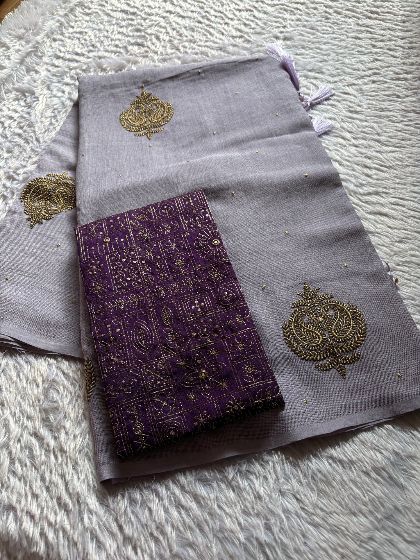 SS125 : Solid Purplish grey