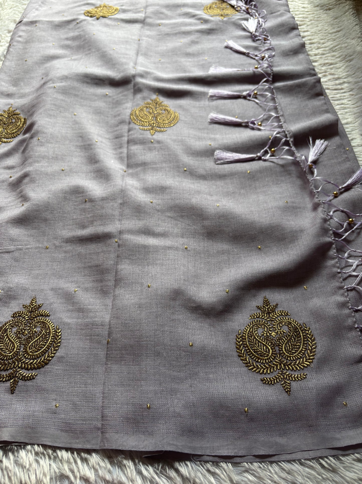 SS125 : Solid Purplish grey