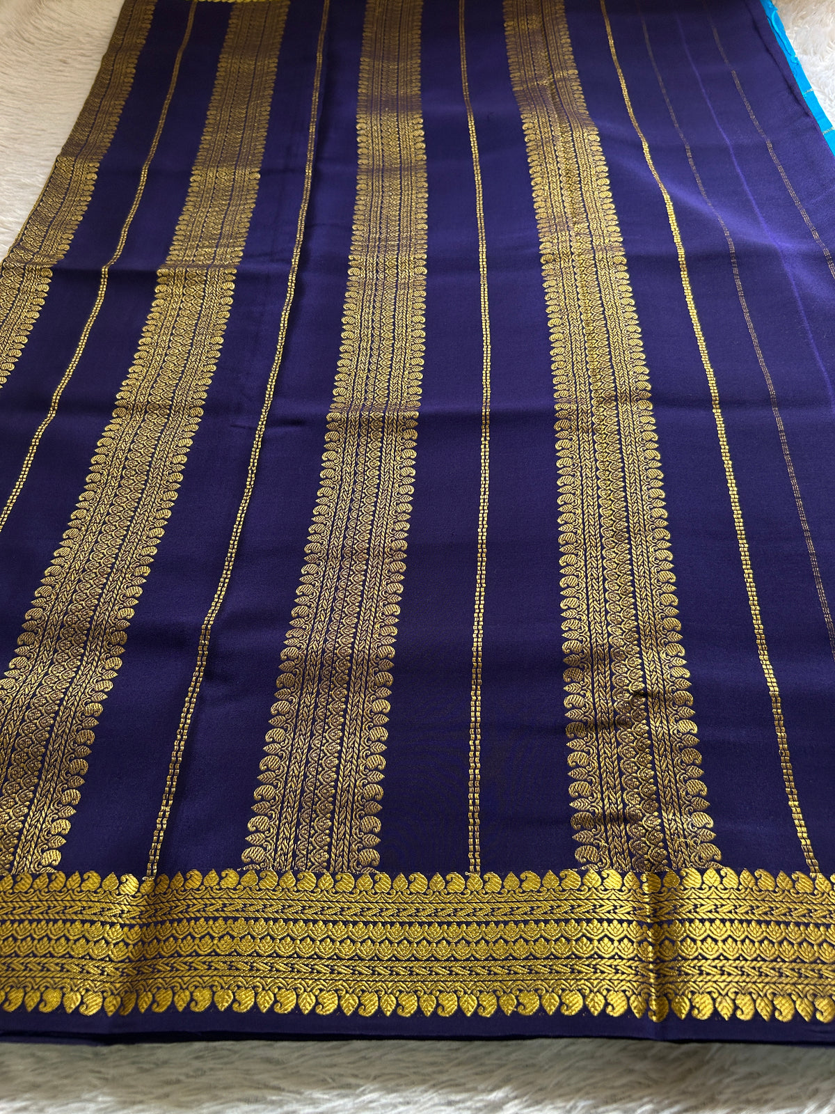 Vasanthi (2D) : Ananda blue-navy blue