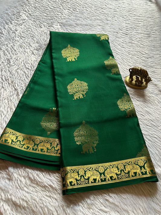 Ambari : Solid Dark green