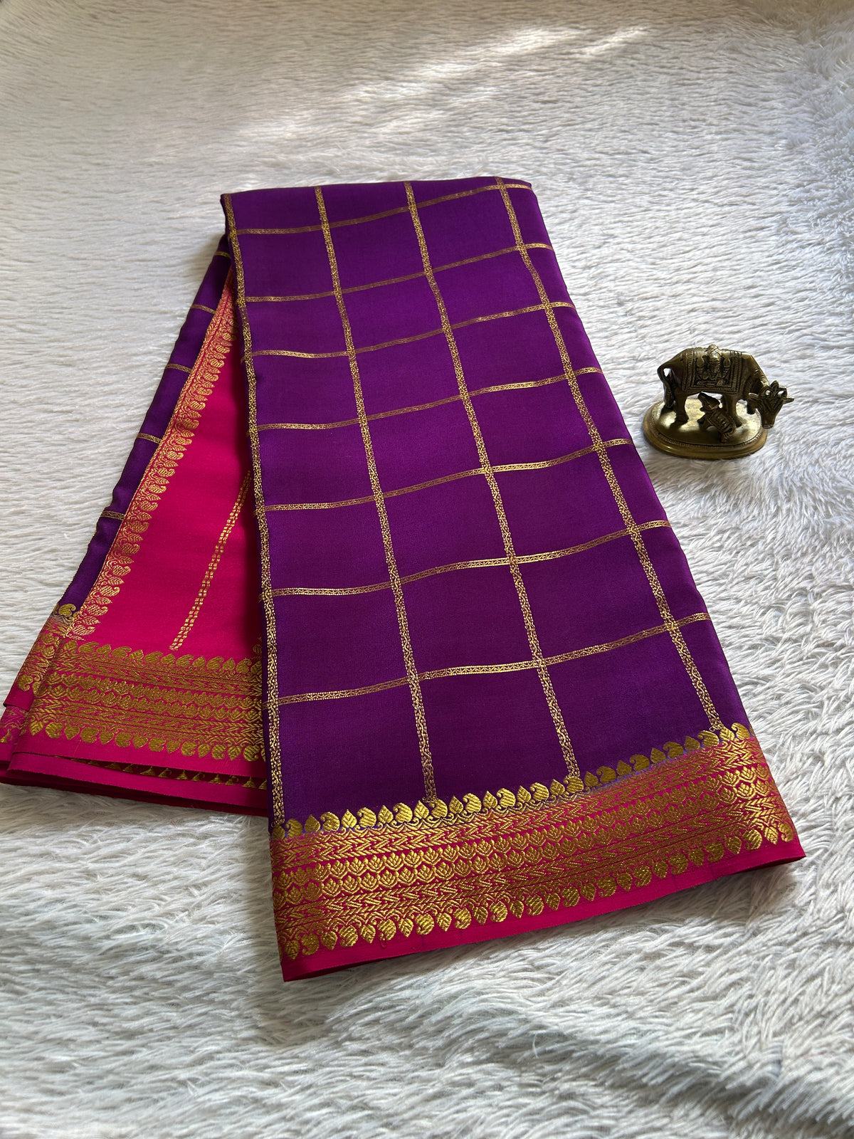 Vasanthi (2D) : Purple-rani pink