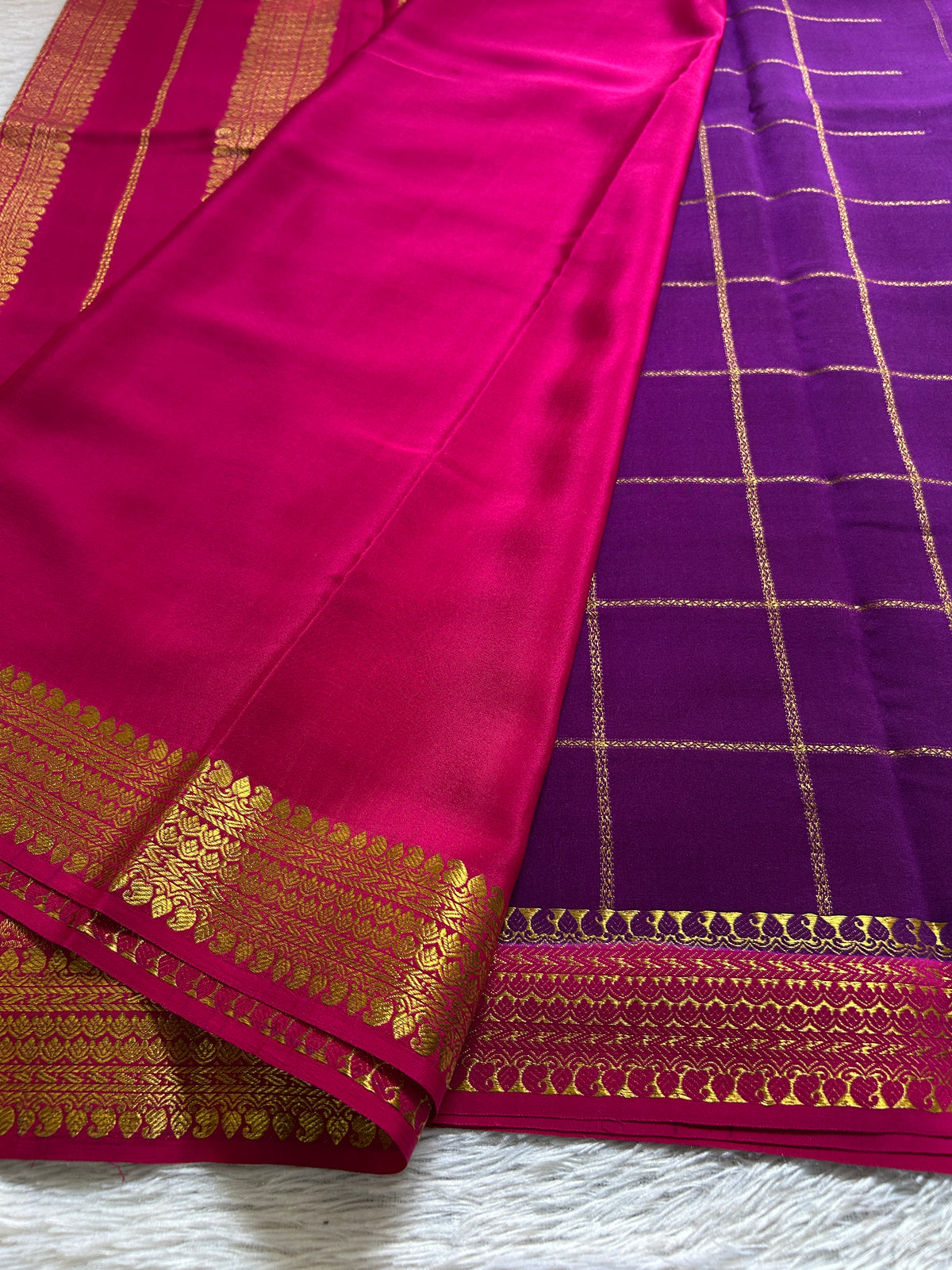 Vasanthi (2D) : Purple-rani pink