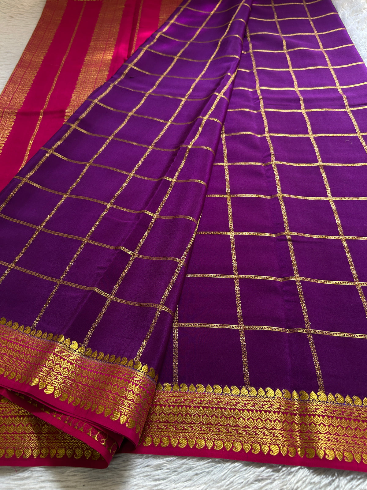 Vasanthi (2D) : Purple-rani pink