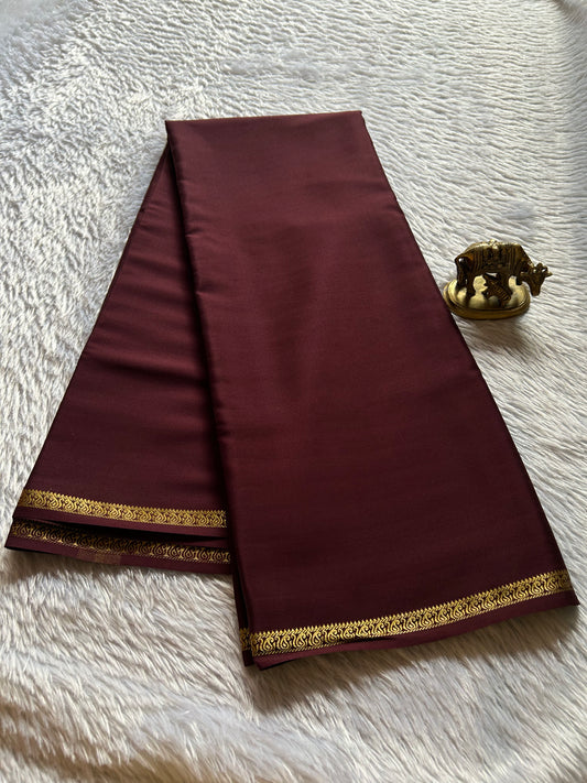 Deepa : Solid Chocolate brown