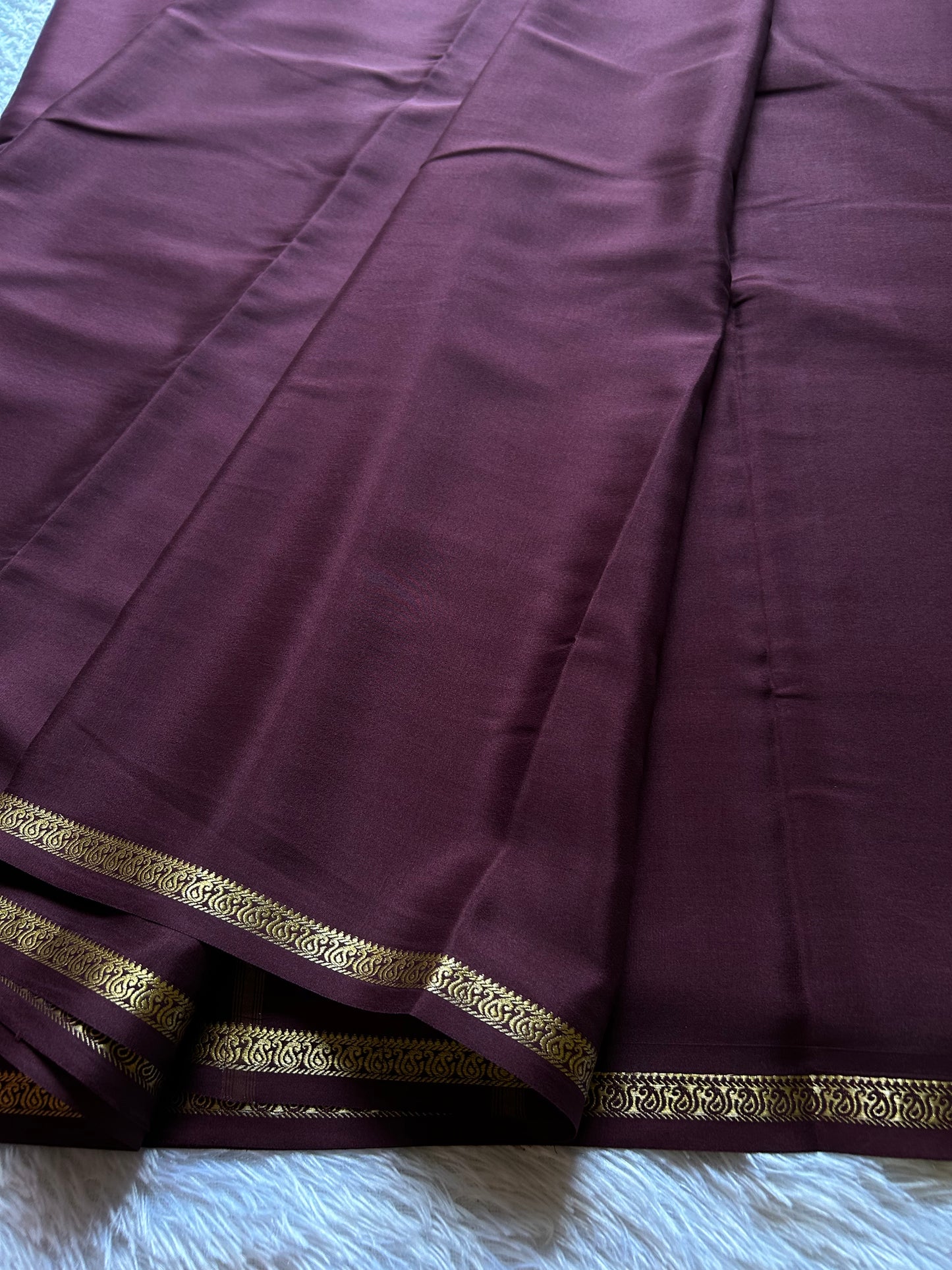 Deepa : Solid Chocolate brown