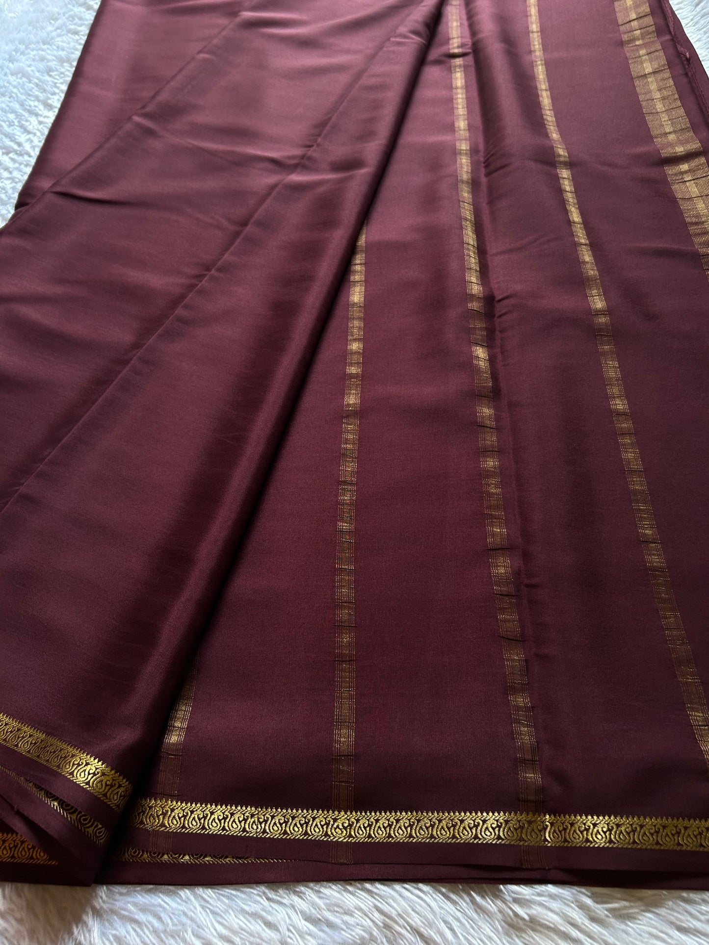 Deepa : Solid Chocolate brown