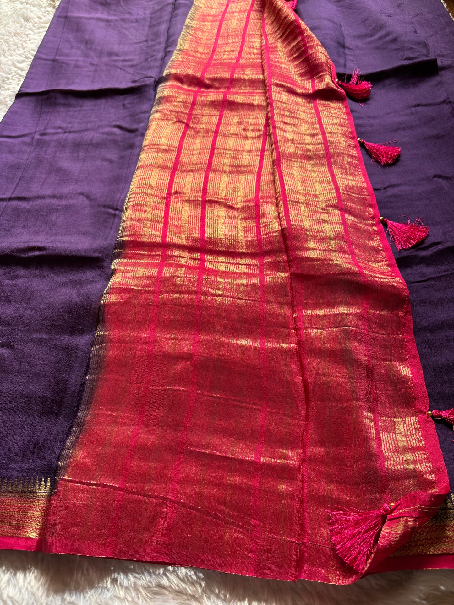 SS135 (2D) : Purple-rani pink
